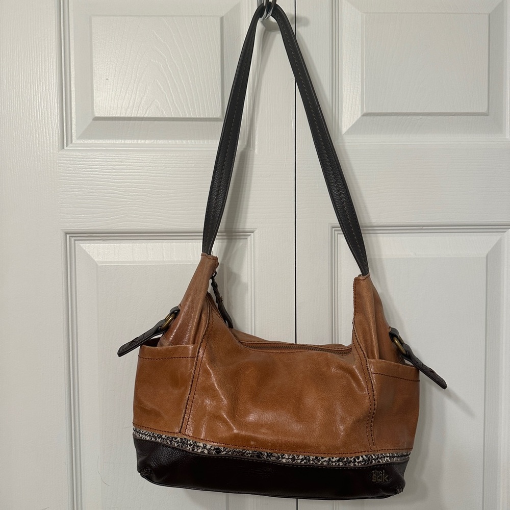 The SAK Brown/Tan shoulder bag